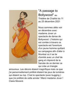 A passage to Bollywood - Claire Morand