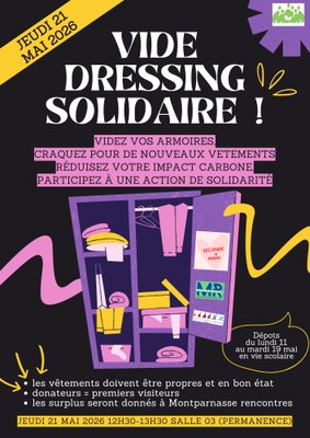 Vide dressing solidaire